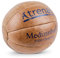 Original TRENAS Medizinball aus Leder - 5 KG