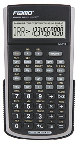 Fiamo aba10 Finanzielle Taschenrechner