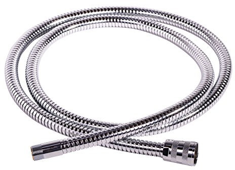 VARIOSAN Geschirrbrauseschlauch 11015, 1,50 m, Edelstahl, chrom, M15, 1/2