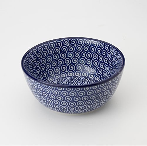 Polish Pottery 12cm Cereal Bowl - Doodle