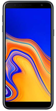 SAMSUNG Galaxy J4+ - Smartphone de 6 (Quad Core 1.4 GHz, RAM de 2 GB, Memoria de 32 GB, cámara de 13 MP, Android) Color Negro