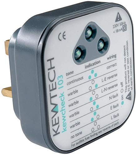 Steckdosen-Tester, UK 13 A, Steckertyp UK, Steckdosen-Tester, Typ UK-Steckdose, Netzsteckdosen-Test