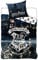 Harry Potter Wendebettwäsche Hogwarts, Glow in The Dark, 2-teilig, 135 x 200 cm, 80 x 80 cm, 100% Baumwolle