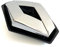 Frontgrill Diamant Emblem Ersatz für Clio MK3 / Twingo MK2 / Modus 8200341241