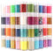 Brillantini per L'Artigianato 40 Colori, Brillantini Olografici per Il Viso e Il Corpo per Candele di Sapone, Paillettes Scintillanti, Materiali di Consumo in Resina - Fiala da 5 G