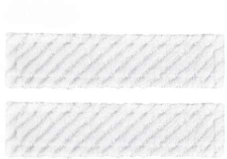 Luxuypon 2 pezzi di ricambio mop pad compatibili con Bosch GlassVAC aspirapolvere parti F016800551 panno in microfibra