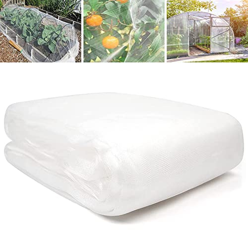 Rete Anti Insetti 3 x 10m per Piante e Orto 1mm Maglia Fine di Protezione Vegetale Reti Protettive da Giardino