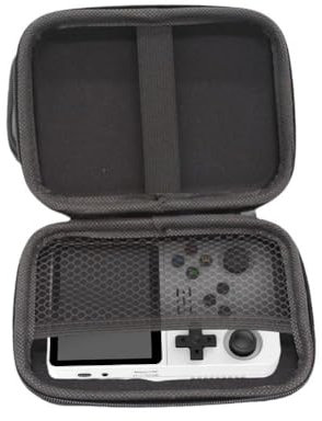 PandaXun Custodia da trasporto per R36S/R35S, custodia da viaggio morbida multifunzione per console di gioco, custodia protettiva in rete accessori per console R36S/R35S