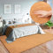 Mia's Teppiche Olivia Wohnzimmer/Schlafzimmer Teppich - waschbar - 120 cm Rund, Terra