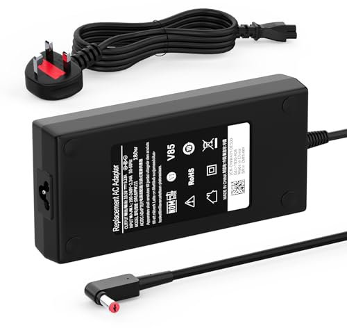 180W Charger for Acer Nitro 5 7 Gaming/Predator Helios 300 / Predator Triton 300 500 Series Laptop, AN515-51 AN515-41 AN515-52 PH315-51 PH315-52 PH317-52 PT315-52 PT515-51 Power Supply Cord