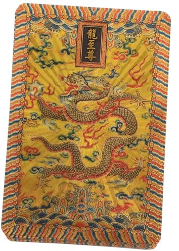 BCOATH Vergoldete Pokerkarten Brettspiel Pokerkarten Spielkarten Aus Robustem Mit Filigranem Drachendesign Für Interaktive Spiele