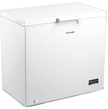 Congelador arcón 95cm 61,6cm 246L BRANDT BFK251ESW Clase E Blanco