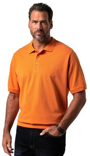 JP 1880 Herren Poloshirt, Bauchfit, Basic, Halbarm, Piqué Polo-Pullover (1er Pack)