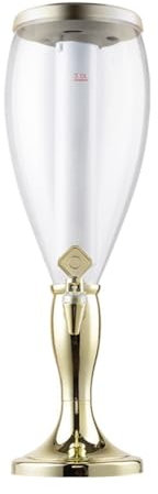 XUJIAN Einzelfass-Biertrinkautomat 2L - Kommerzieller Leuchtender Bierturm, Weinkanone für Bars und KTV