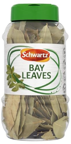 Schwartz Whole Bay Leaves - 27g (Single) | Delivers authentic, rich aroma to culinary dishes, packaged for busy commercial kitchens to ensure peak freshness.