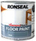 Ronseal DHFPSL25L 2.5L Diamond Hard Floor Paint - Slate