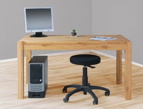 Möbeldesign Team 2000 GmbH Schreibtisch Computertisch Esstisch in Wildeiche/Eiche geölt 4512-1