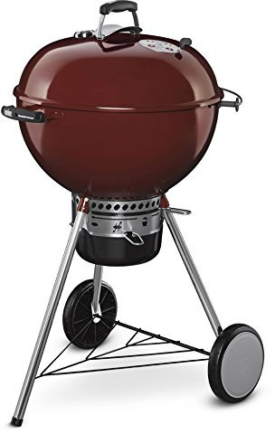 Weber 14503004 Master-Touch GBS Barbecue à Charbon Rouge Cramoisi Diamètre 57 cm