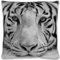 Bestlivings Dekokissen mit abnehmbaren Bezug in 40x40 cm (Tiger Grey)