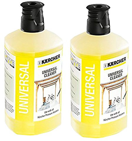 Kärcher Universal-Hochdruckreiniger für Auto, Garten, Terrasse, Waschmittel, K2 - K7, 1 Liter x 2