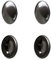 4 Stück Achskappe Starlockkappe Sicherungskappe Stahl Achse 20 mm