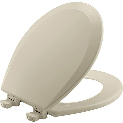 Bemis 500EC 006 Toilet Seat, Bone, 1 Pack Round