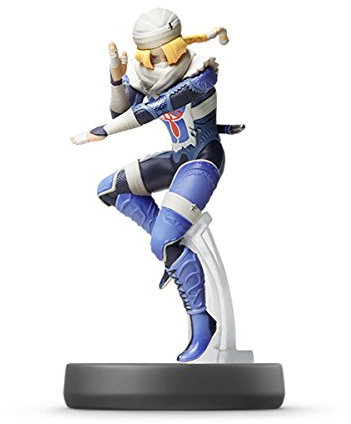 Amiibo Sheik - Super Smash Bros. Series Ver. [Wii U][Importación Japonesa]