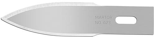 Martor 623.50 Convex Blade No.623, Silver