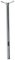 QU-AX Sattelstütze für Einrad 2020 Chrom, 22.2 x 400mm