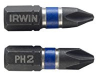 IRWIN 1923290 Impact Screwdriver Bits 25 mm PH2 (Pack of 10)