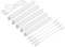 parlat LED Unterbau-Leuchten Rigel, je 31,3cm, 40cm Kabel, je 445lm, weiß, 5er Set