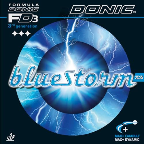 Donic Belag Bluestorm Z2, rot, 2,1 mm