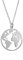 Halskette Damen Kette Weltkugel Aus 925er Sterlingsilber - Halsketten Für Frauen Silber 925-42 Cm Kette Für Die Reisenden Frauen.