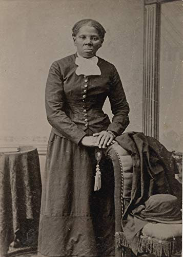 Harriet Tubman Foto, historisches Kunstwerk von 1895, 12,7 x 17,8 cm, seidenmatt