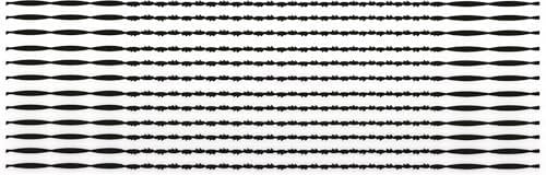 J.HAUNSTETTER Sägeblätter für Laubsäge, ZARSA 80 Rundzahn, Nr. 3, 12 Stück