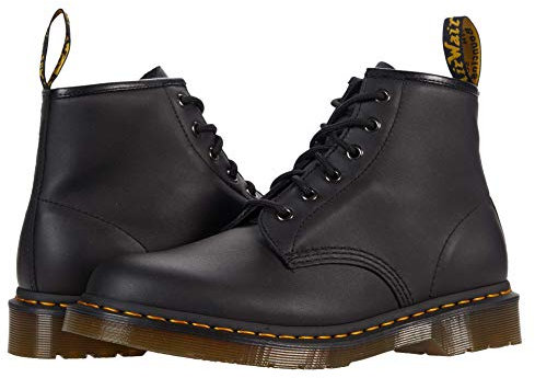 Dr. Martens 101, Stivali Classici Unisex-Adulto, Black Nappa, 45 EU