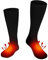 Felenny Electric Heated Socks Battery-powered Feet Warmer Heater Winter Warm Socks Unisex Heating Thermal Stockings Suitable for Hiking Climbing Other Outdoor Activities