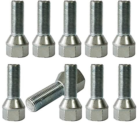 10x Radschrauben Radbolzen Kegelbund M16x1,5 40mm kompatibel mit