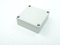 TEMPA PANO Waterproof Junction Box - IP55 Rated, Mild Steel, Grey, Single Piece, 150 x 150 x 60 mm