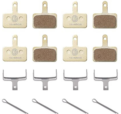 Teyssor Fahrrad Bremsbeläge 4 Paar Bremsbeläge für Shimano B01S/B03S/B05S