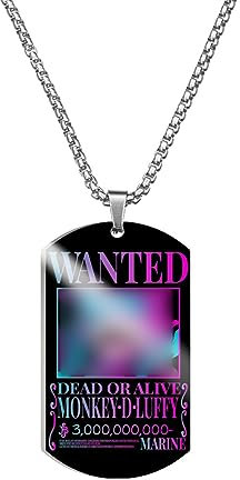 necklace stainless steel personalised necklace anime decoration luffy straw hat cosplay necklaces men boys women girls pendant fashion party cosplay stainless steel