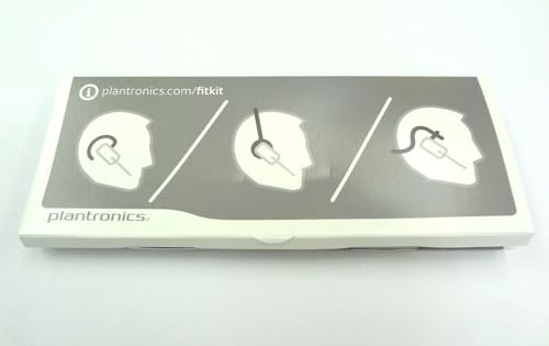 Poly Fit Kit inklusive Ersatz Ohrbügel und Silikonpolster für Savi W8240 / W8245 Headset