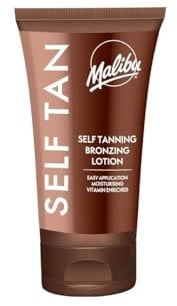 Malibu Self Tanning Bronzing Lotion, Easy Application Moisturising glow with vitamin E- Enriched -150ml