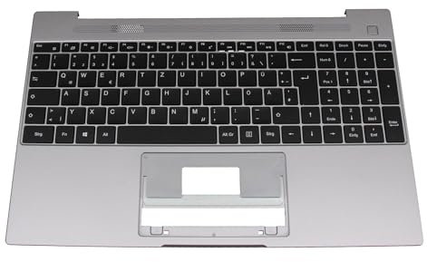 MEDION 40077335 Original Tastatur inkl. Topcase DE (deutsch) schwarz/grau für Akoya E15308 (NS15ADR)
