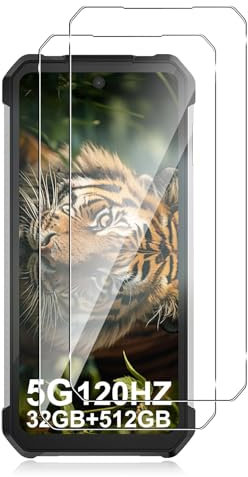 Funrae Schutzfolie kompatibel mit 8849 Tank 3/8849 Tank 3 Pro für Panzerglas, [2 Stück] 9H Härte Displayschutzfolie, 0.33mm Ultra-Klar Folie, Anti-Kratzen Schutzglas, Anti-Bläschen Schutzglas