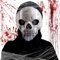 NTGFU Crâne Masque Fantôme Squelette d'Halloween Masque, tête de Mort Masque Effrayant 3D Masque Zombie-Costume de Squelette pour Homme, Costume d'Halloween pour Homme, pour Halloween Cosplay Fête