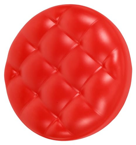 MERRYHAPY Rundes Barhocker Ersatzsitz Sitzkissen Schaumstoff Kunstleder Glatt Strapazierfähig Für Küche Bar Garten