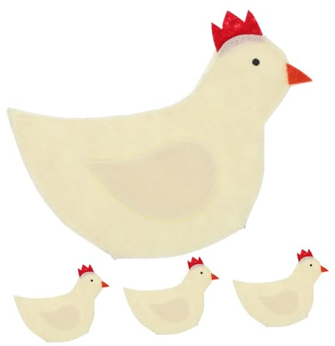 PHENOFICE 4stücke Eierwärmer Huhn Teiliges Aus Weichem Für Ostern Niedliche Küken-form Idealer Schutz Für Ostereier Deko Für Feiern Und Zuhause Leicht Zu Verwenden