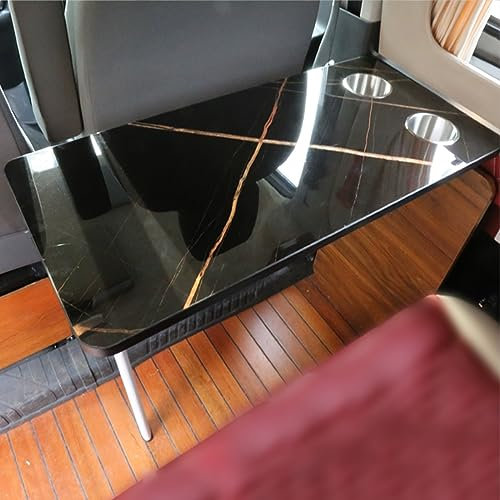 Tragbarer, klappbarer Wandtisch aus Aluminium mit abnehmbarer Stahlrohrhalterung und umweltfreundlicher Schreibtischplatte – perfekt für Camping, Picknicks und Outdoor-Aktivitäten, komplett mit