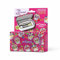 Forhans, Kit da viaggio, My Travel Box Teschi Rosa, Kit Con Spazzolino Componibile E Dentifricio Al Carbone Attivo, Contenitori Da Viaggio Per Liquidi, Mini Size da Viaggio